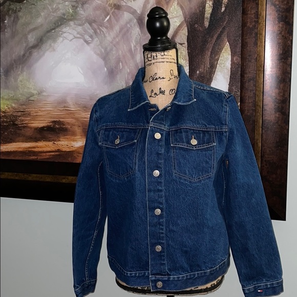 ladies tommy hilfiger denim jacket